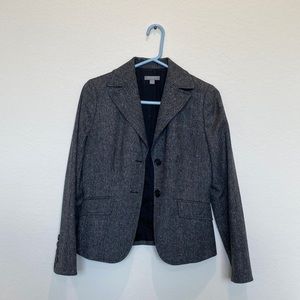 Ann Taylor, Size 4P. Dark Grey Blazer.